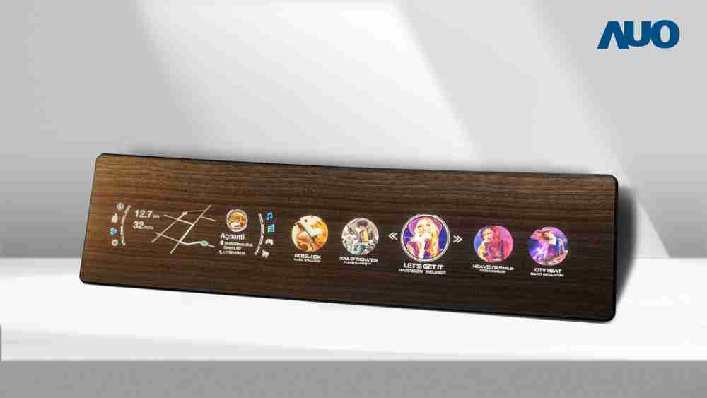 开云电子研发全球最高穿透度达80%的AmLED木纹显示器，，，，可于使用时呈现高亮度、、、清晰可见的信息，，，并在不使用时回归为单纯的饰板，，，，节能兼具美观